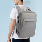 40L Flight-Approved Travel Backpack – Expandable Carry-On Laptop Bag with USB Port